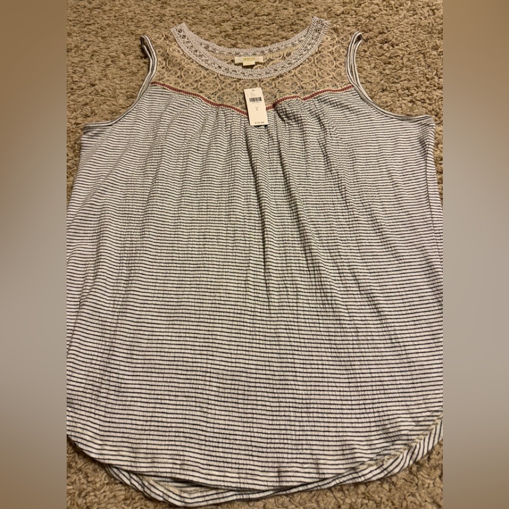 NWT Anthropologie Maeve Sleeveless Blouse